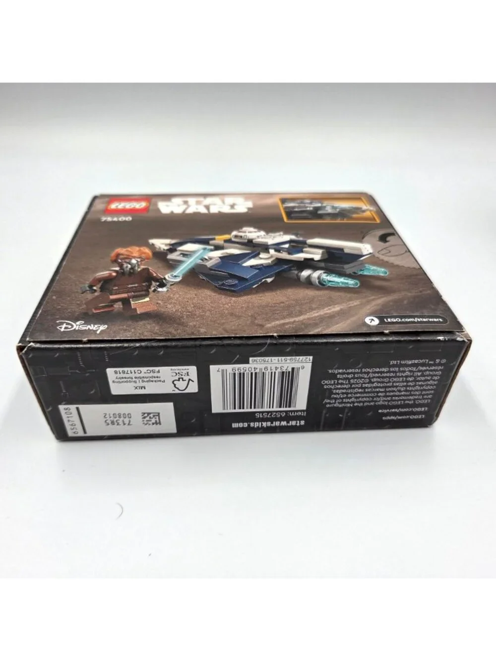 Lego Star Wars 75400 Plo Koons Jedi Starfighter Microfighter 89 Pcs NEW SEALED